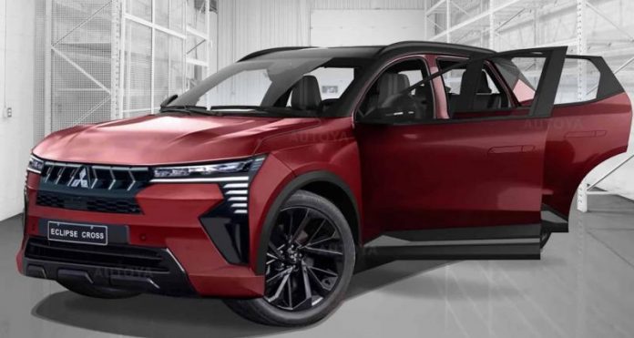 Кросовер Mitsubishi Eclipse Cross нового покоління показали на перших зображеннях
