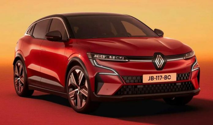 Рестайлінговий Renault Megane E-Tech з'явився на першому зображенні
