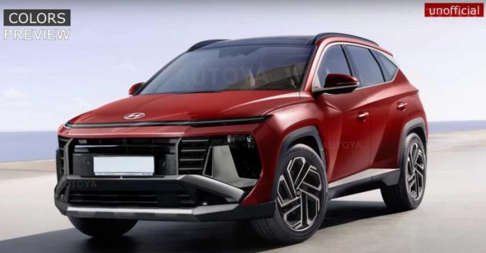 Новий Hyundai Tucson може отримати яскравий і сміливий дизайн
