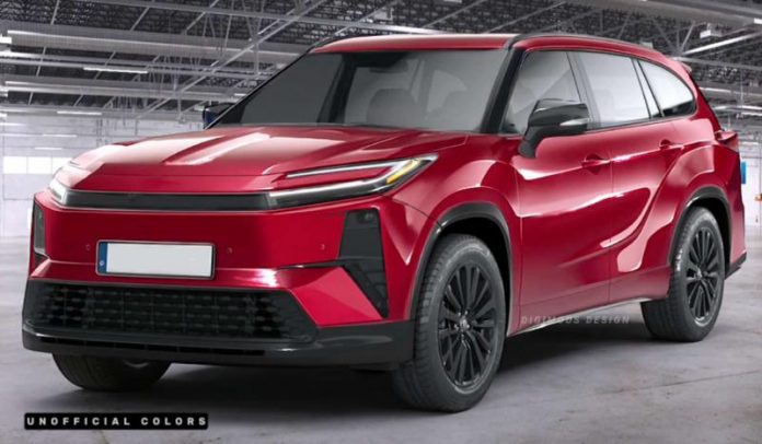 У мережі з’явилося бачення нового Toyota Highlander (ФОТО)