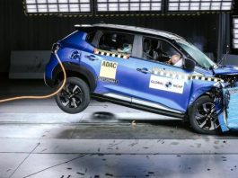 Nissan Magnite показав 5 зірок у GNCAP, але базова версія провалилась