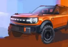 Показали дизайн Ford Bronco New Energy з підсвіченим емблемою та ексклюзивними деталями