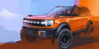 Показали дизайн Ford Bronco New Energy з підсвіченим емблемою та ексклюзивними деталями