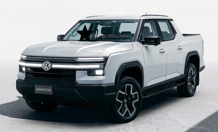 Новий Volkswagen Amarok у несподіваному вигляді показали на фото
