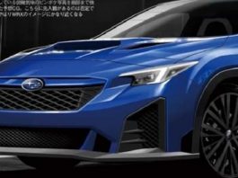 Subaru розсекретила тизер оновленого WRX STI