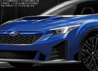 Subaru розсекретила тизер оновленого WRX STI