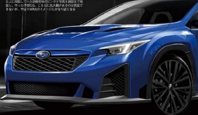 Subaru розсекретила тизер оновленого WRX STI