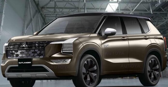 Новий Mitsubishi Outlander показали на перших рендерах