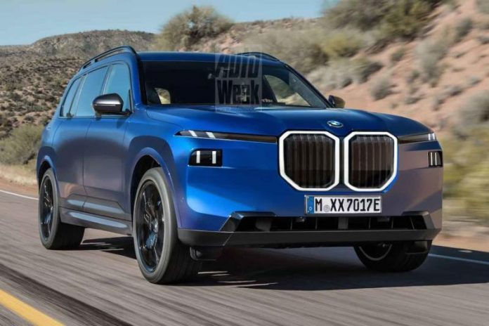 BMW X7 показали на реалістичних рендерах