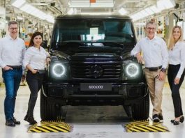 Mercedes-Benz випустив 600-тисячий позашляховик G-Class