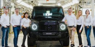 Mercedes-Benz випустив 600-тисячий позашляховик G-Class