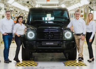 Mercedes-Benz випустив 600-тисячий позашляховик G-Class