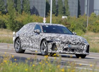 Новий Audi RS 6 Avant з гібридною установкою готують до прем’єри у 2027 році