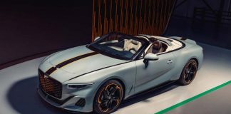 Bentley представила перший кабріолет Batur з 730-сильним двигуном W12