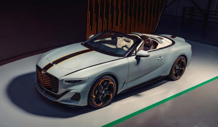 Bentley представила перший кабріолет Batur з 730-сильним двигуном W12