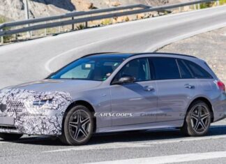 Шпигунські фото показали оновлений Mercedes C-Class 2026