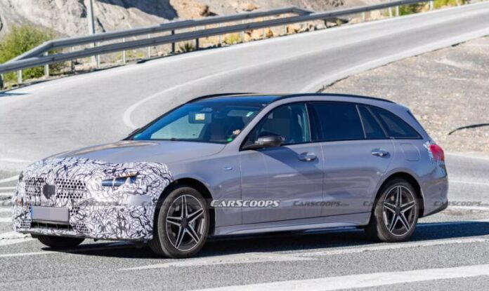 Шпигунські фото показали оновлений Mercedes C-Class 2026