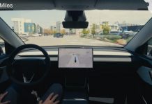 Tesla показала таймлапс поїздки на автопілоті довжиною 580 км