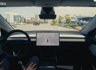 Tesla показала таймлапс поїздки на автопілоті довжиною 580 км