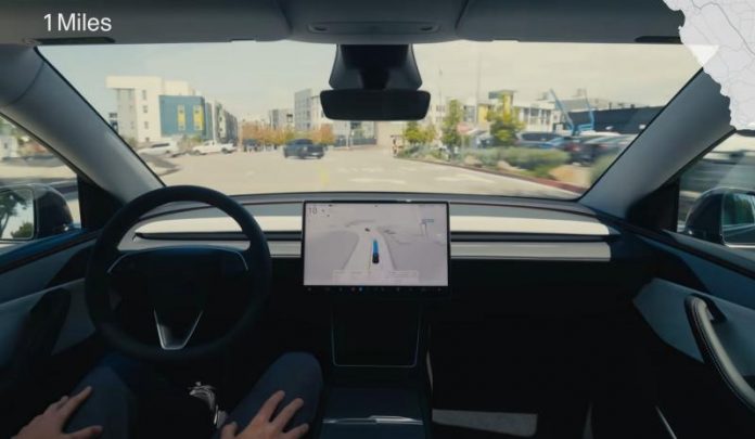 Tesla показала таймлапс поїздки на автопілоті довжиною 580 км
