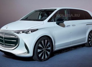 Mercedes-Benz показав перші фото прототипу нового електричного мінівена V-класу