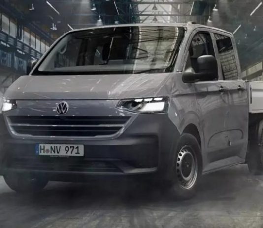 Volkswagen представила незвичайний пікап на базі VW Transporter T7