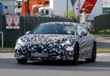 Mercedes тестує на дорогах електричний суперседан GT 4-Door Coupe EV