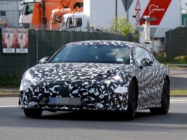 Mercedes тестує на дорогах електричний суперседан GT 4-Door Coupe EV