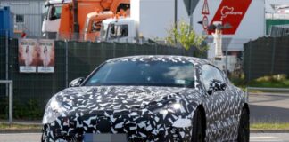 Mercedes тестує на дорогах електричний суперседан GT 4-Door Coupe EV