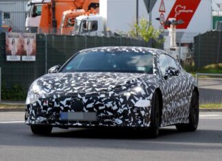 Mercedes тестує на дорогах електричний суперседан GT 4-Door Coupe EV