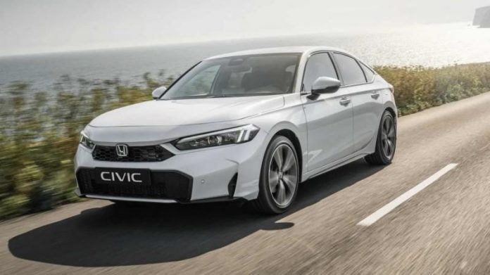 У Європі представили нову версію Honda Civic Hybrid: перші фото