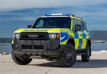 Новий Toyota Land Cruiser Prado став поліцейським автомобілем (ФОТО)