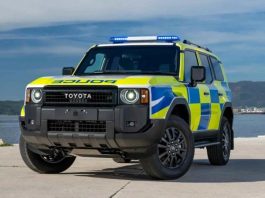 Новий Toyota Land Cruiser Prado став поліцейським автомобілем (ФОТО)