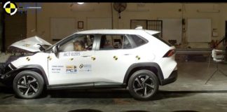 Toyota Yaris Cross отримала 5 зірок за безпеку від ASEAN NCAP