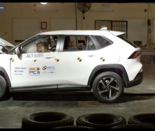 Toyota Yaris Cross отримала 5 зірок за безпеку від ASEAN NCAP