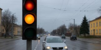 Названо помилка на світлофорі, яку допускає більшість водіїв