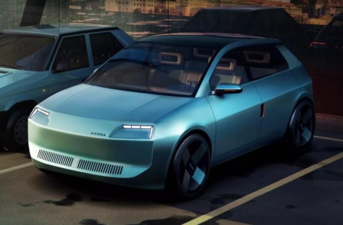 Skoda представила концепт Favorit 2025 із ретро-дизайном та електроприводом