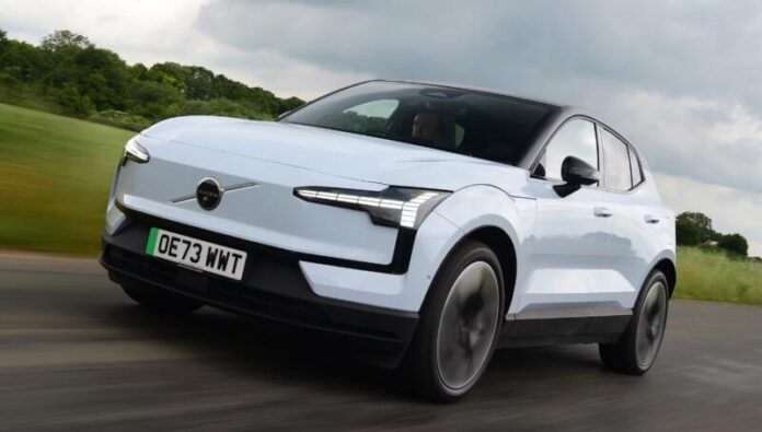 Volvo EX30 показав менший реальний запас ходу