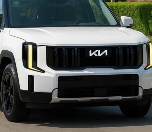Флагманський кросовер Kia вперше засвітився в оновленому дизайні
