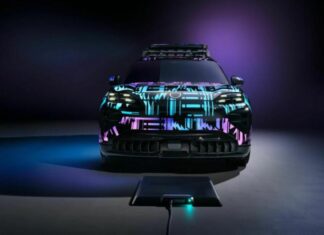 Новий електричний Cayenne отримав індуктивну систему зарядки