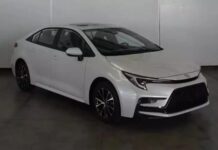 Опубліковані фото ще однієї версії нової Toyota Corolla