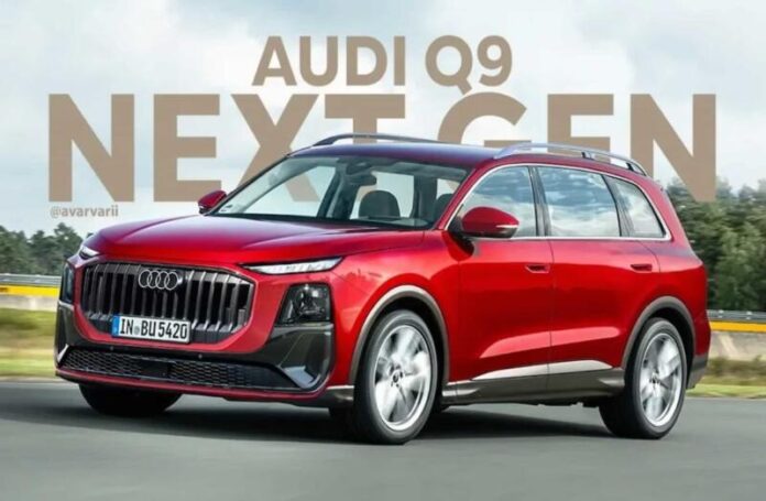 Audi Q9 показали на рендерах без камуфляжу
