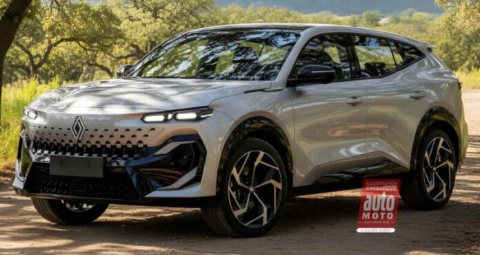 Renault готує новий кросовер Aurora: перші рендери