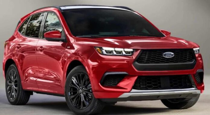 Новий кросовер Ford Escape показали на свіжих рендерах