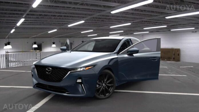 Перші спекулятивні Mazda 3 рендери показують агресивний дизайн