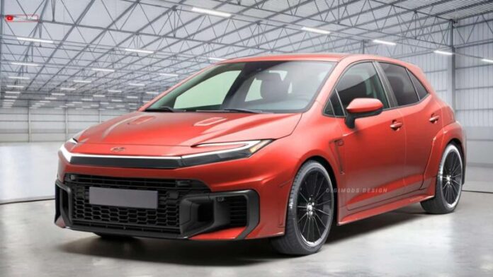 З’явилися перші рендери оновленої Toyota GR Corolla