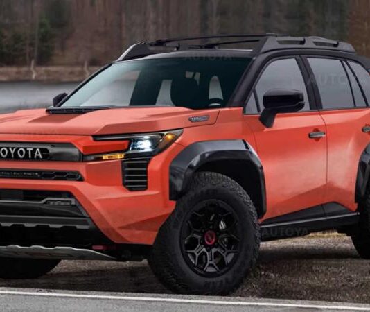 Свіжий Toyota RAV4 показали в екстремальному виконанні TRD Pro