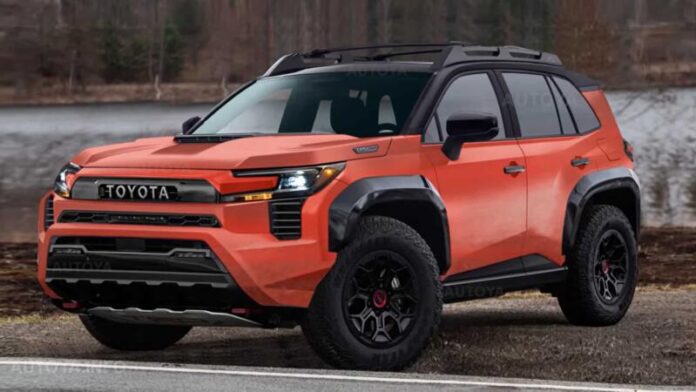Свіжий Toyota RAV4 показали в екстремальному виконанні TRD Pro