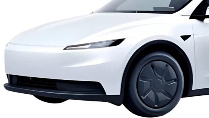 У мережі з’явилися фото спрощеної Tesla Model Y 2026