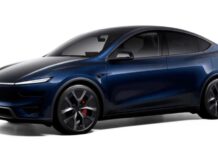 Tesla представила новий синій відтінок Marine Blue для Model Y